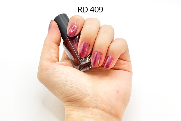 ネイルホリック RD409の色味は?