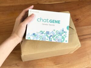 チャットジーンの遺伝子検査キットは唾液を採取するだけ！