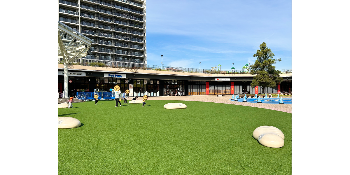 ららぽーと福岡には無料の遊び場も豊富