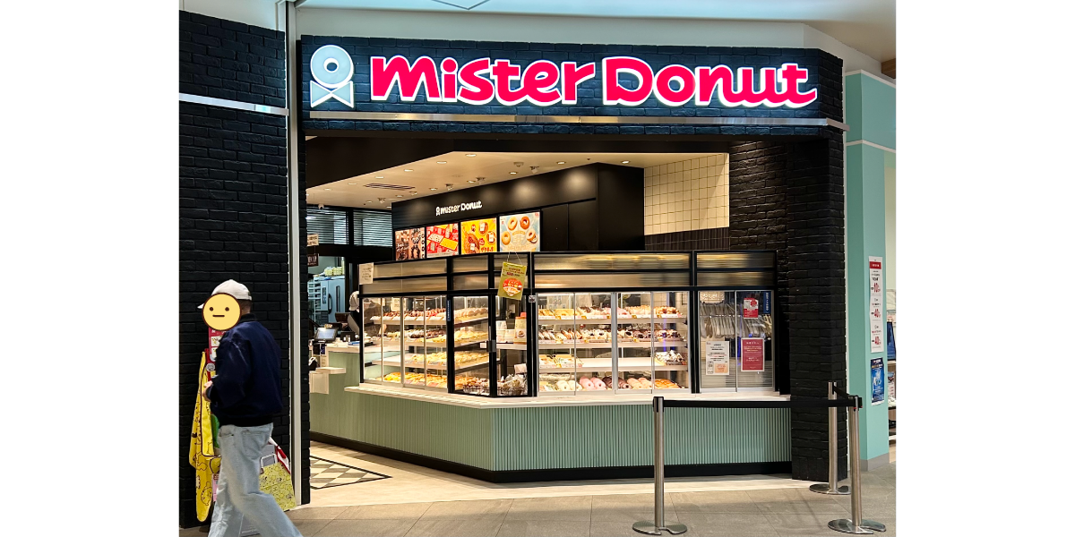 ららぽーと福岡にはミスドなど子どもが喜ぶランチもあります