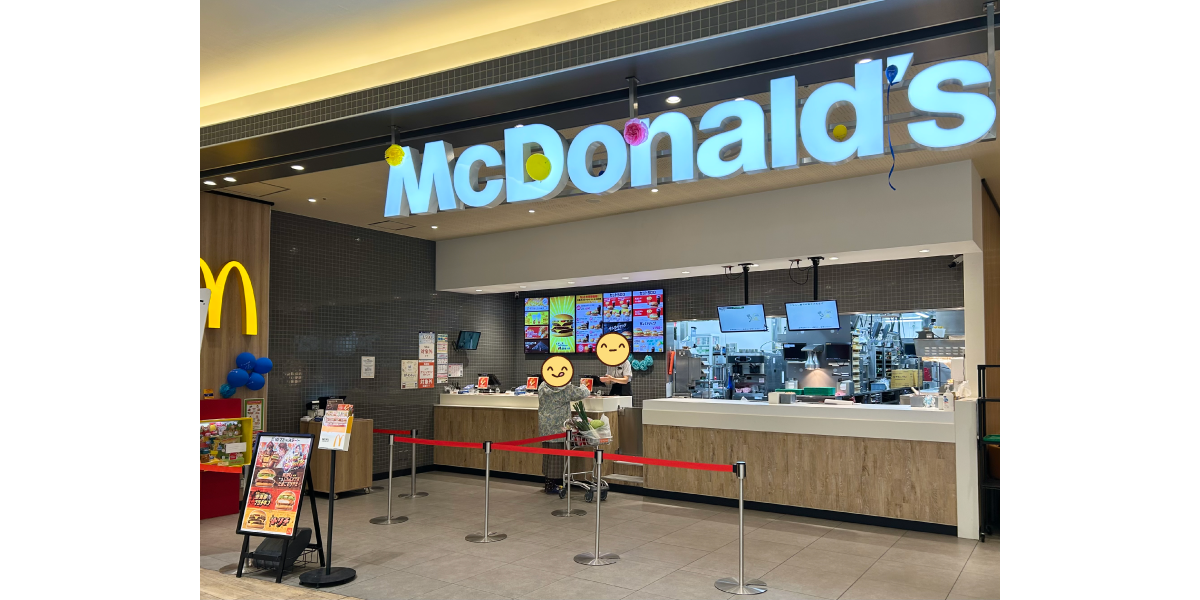 ららぽーと福岡のマックならランチも安心