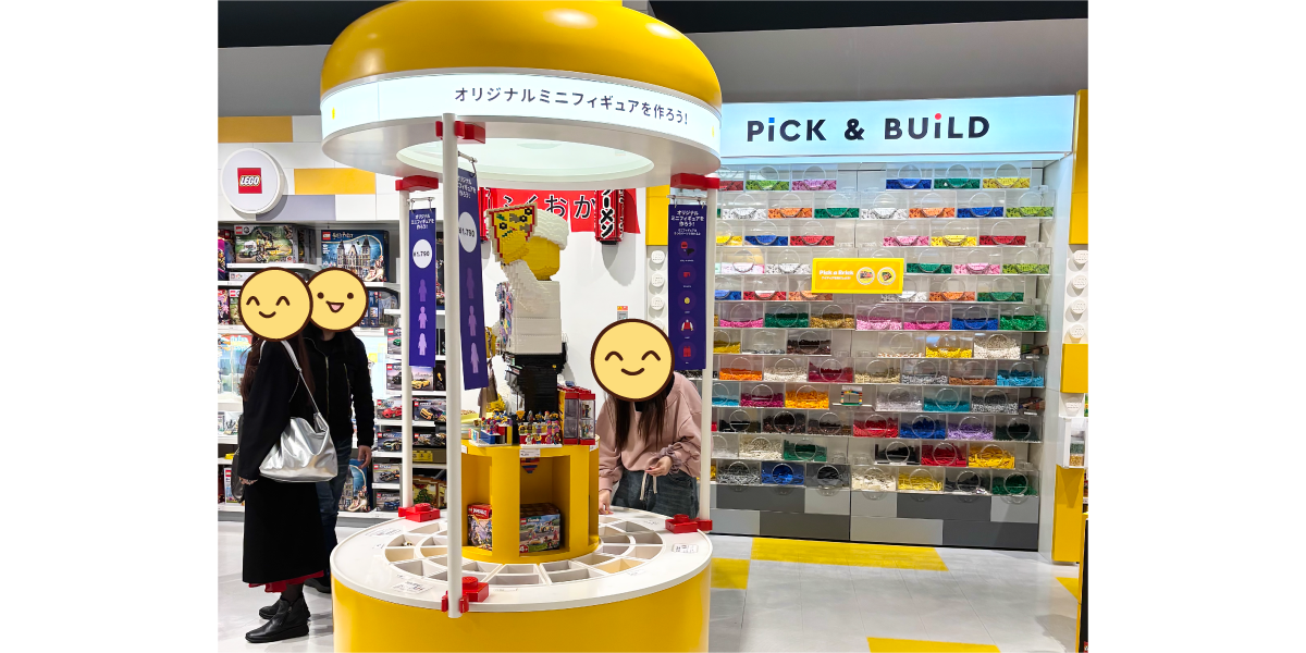 ららぽーと福岡のレゴストアは子どもの遊び場
