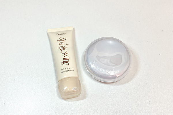 新作下地スパグロウUVトーンアップベース グロウとクッションファンデの相性