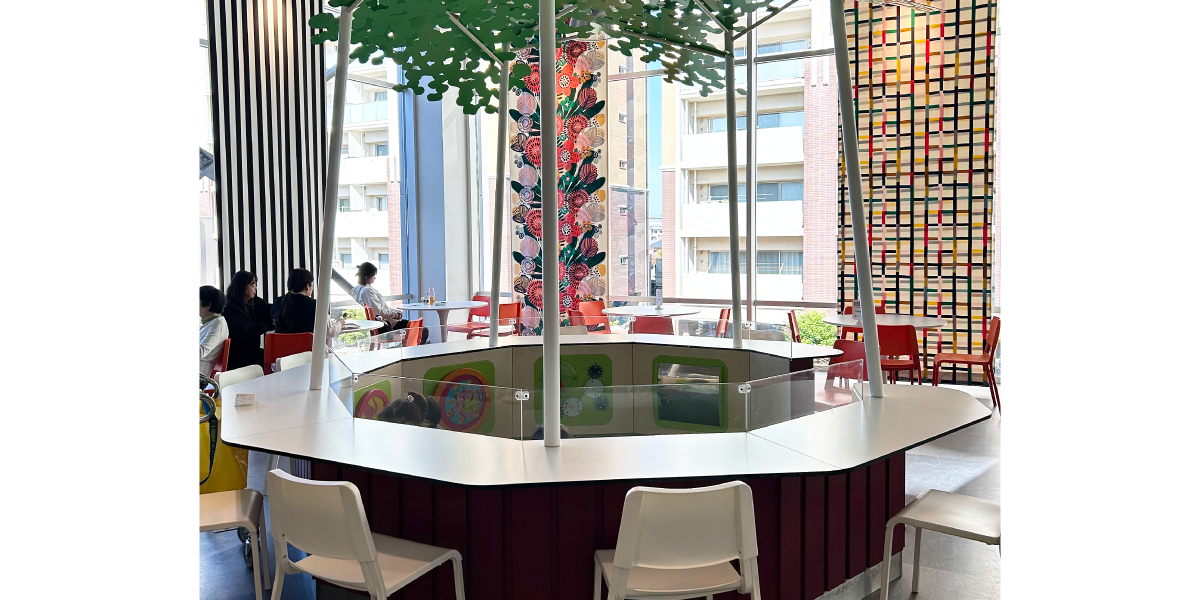 コードコートは子連れにおすすめ！無料で遊べるスペースもあります