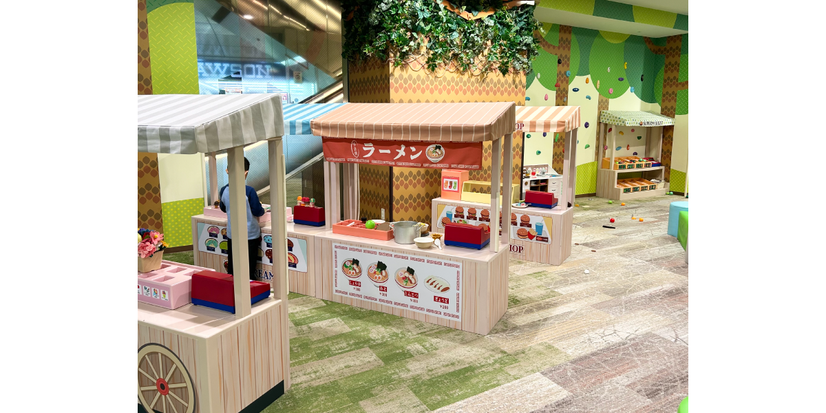 キャナルシティ博多のスキッズガーデンは子どもの室内遊び場