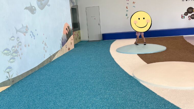 トレインパーク白山の「こどもあそびエリア」