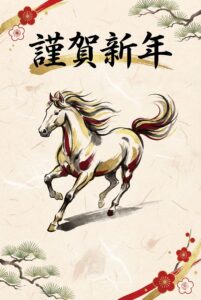 Nano Bananaで作るAI年賀状の作り方｜干支イラスト