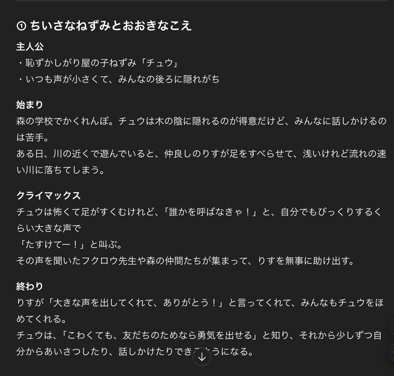 ターゲット・テーマ・文字量を指定する
