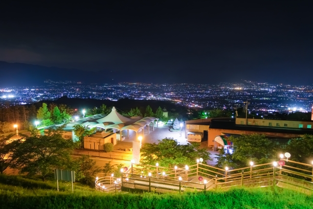 東京から日帰りで行ける山梨の自然観光スポット⑤山梨市の展望丘陵エリア