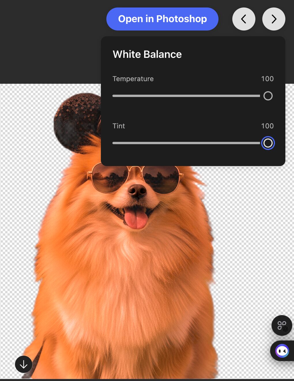 ChatGPTのPhotoshopでできること|明るさ・色味の調整
