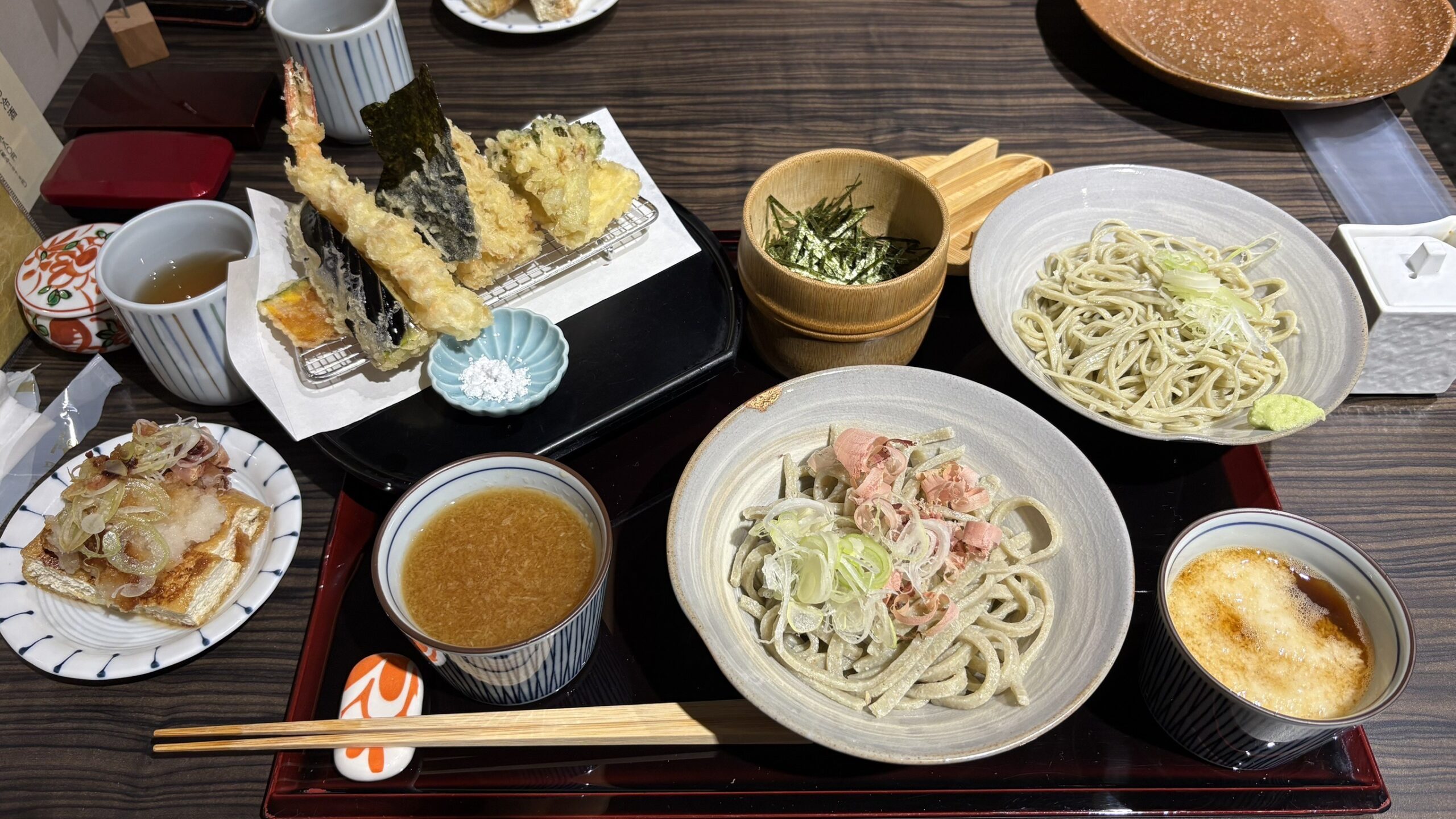 【福井で蕎麦食べ比べ】3つの名店を徹底比較！②「やすたけ」天おろしそば