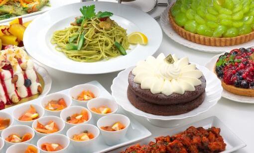 金沢キャナリィロウ鞍月店のイタリアンランチビュッフェの前菜＆サラダバー