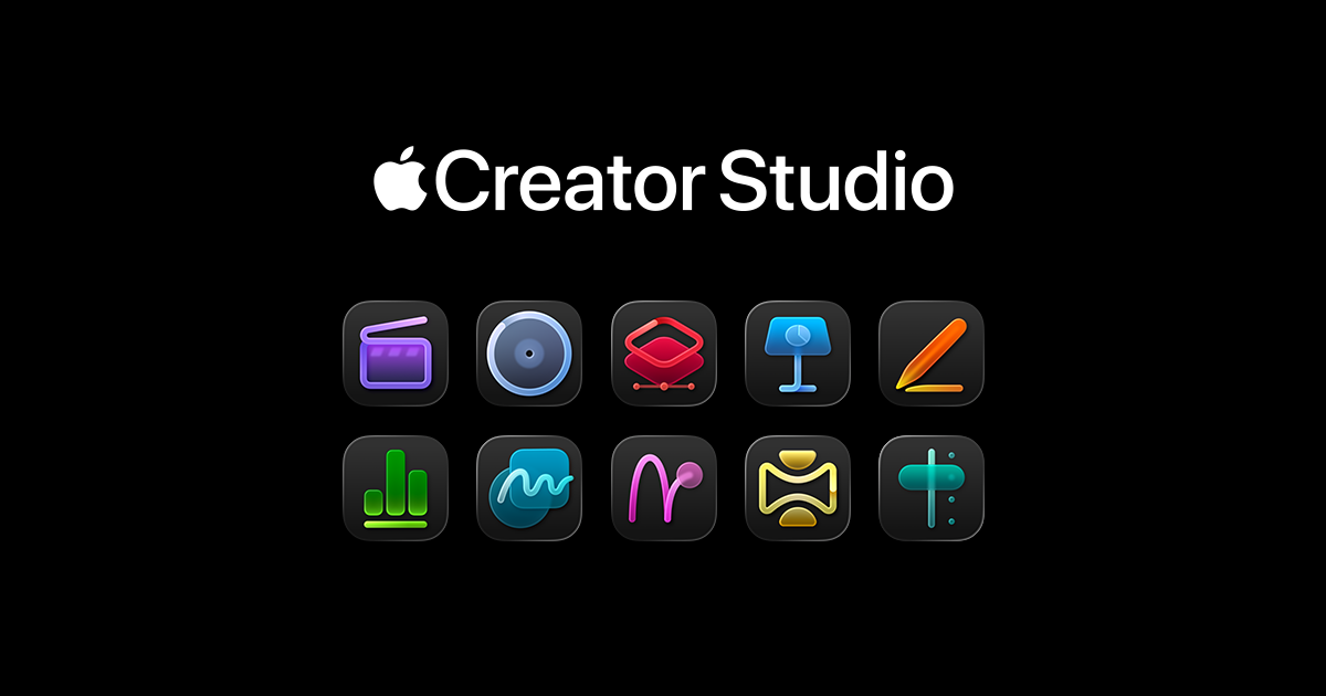 AppleのサブスクCreator Studioは何が使える？収録アプリと“プレミアム機能”の全体像