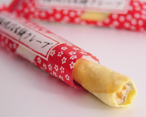 【山梨名物・信玄餅】出張で知っておきたい定番から進化系スイーツ13選⑩桔梗信玄餅クレープ