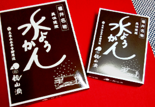 福井の水ようかん｜スーパーで買える！定番3銘柄② 観山洞（かんざんどう）：コーヒー香る「モダンな個性派」