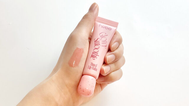 fwee新作リップ：マンゴーピーチブレンドの色味や質感