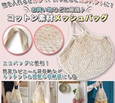 【ダイソー】メッシュトートで作る　ぬいぐるみ収納