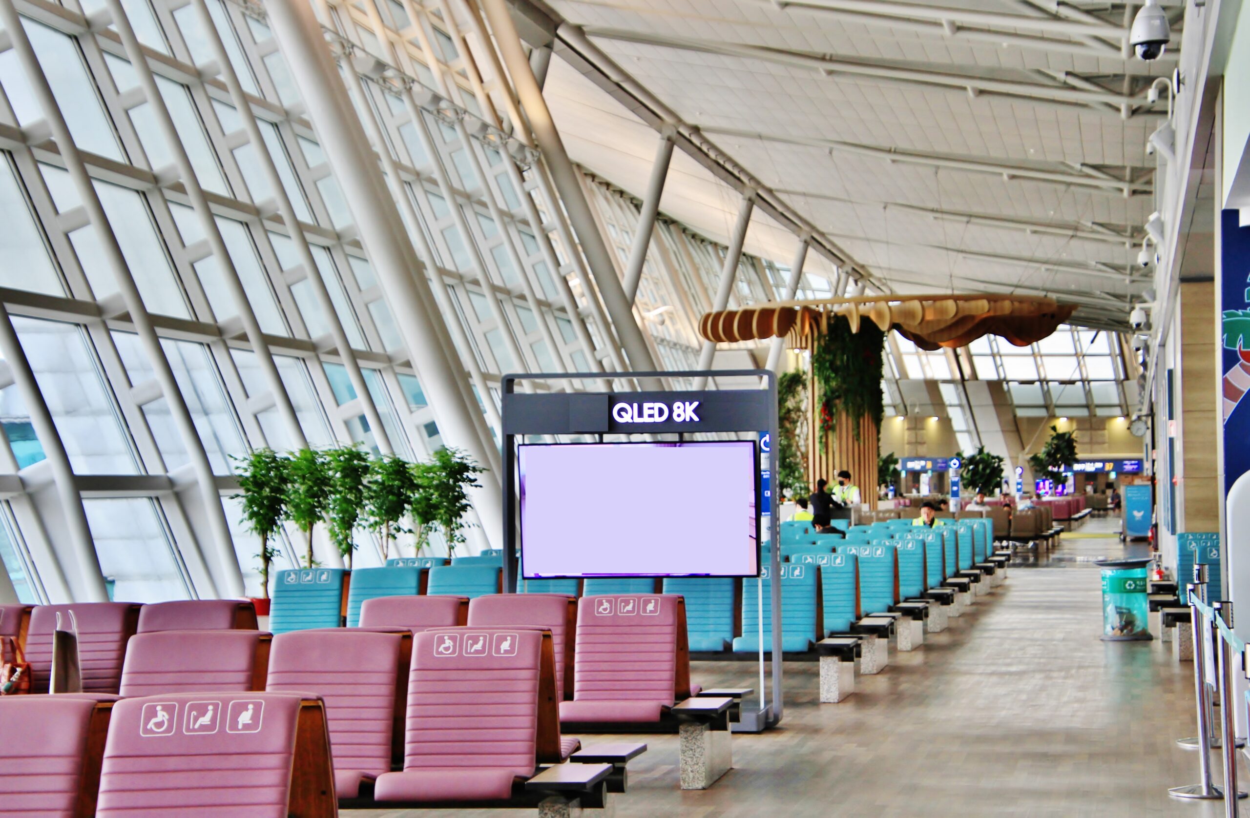 1泊2日韓国・ソウル旅のモデルコース　2日目　仁川国際空港のチェックイン場所に到着