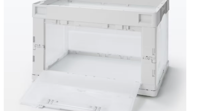 賃貸でできる！壁を傷つけない収納術10選　⑦折りたたみ収納ボックスを使う