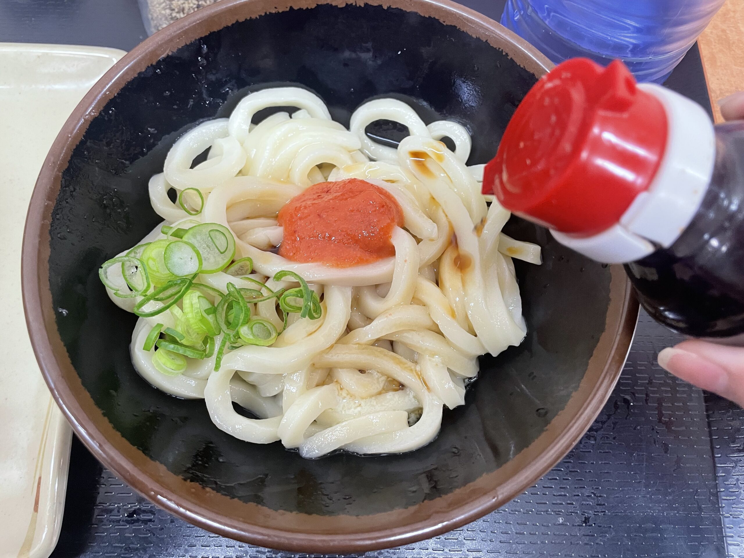 香川の人気うどんチェーン店「さか枝うどん」釜バター明太うどん_1