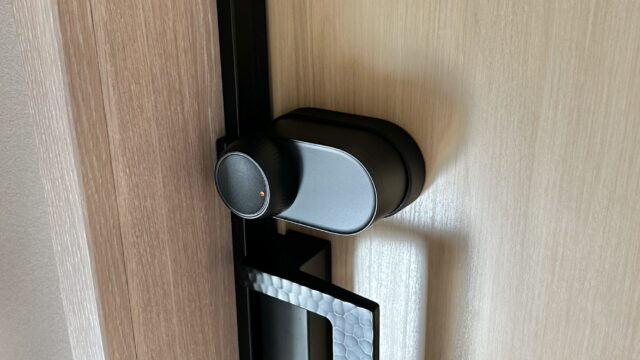 SwitchBot (スイッチボット)のロックultra設置してみた