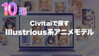 【2026年版】Civitaiで探すIllustrious系アニメモデルおすすめ10選