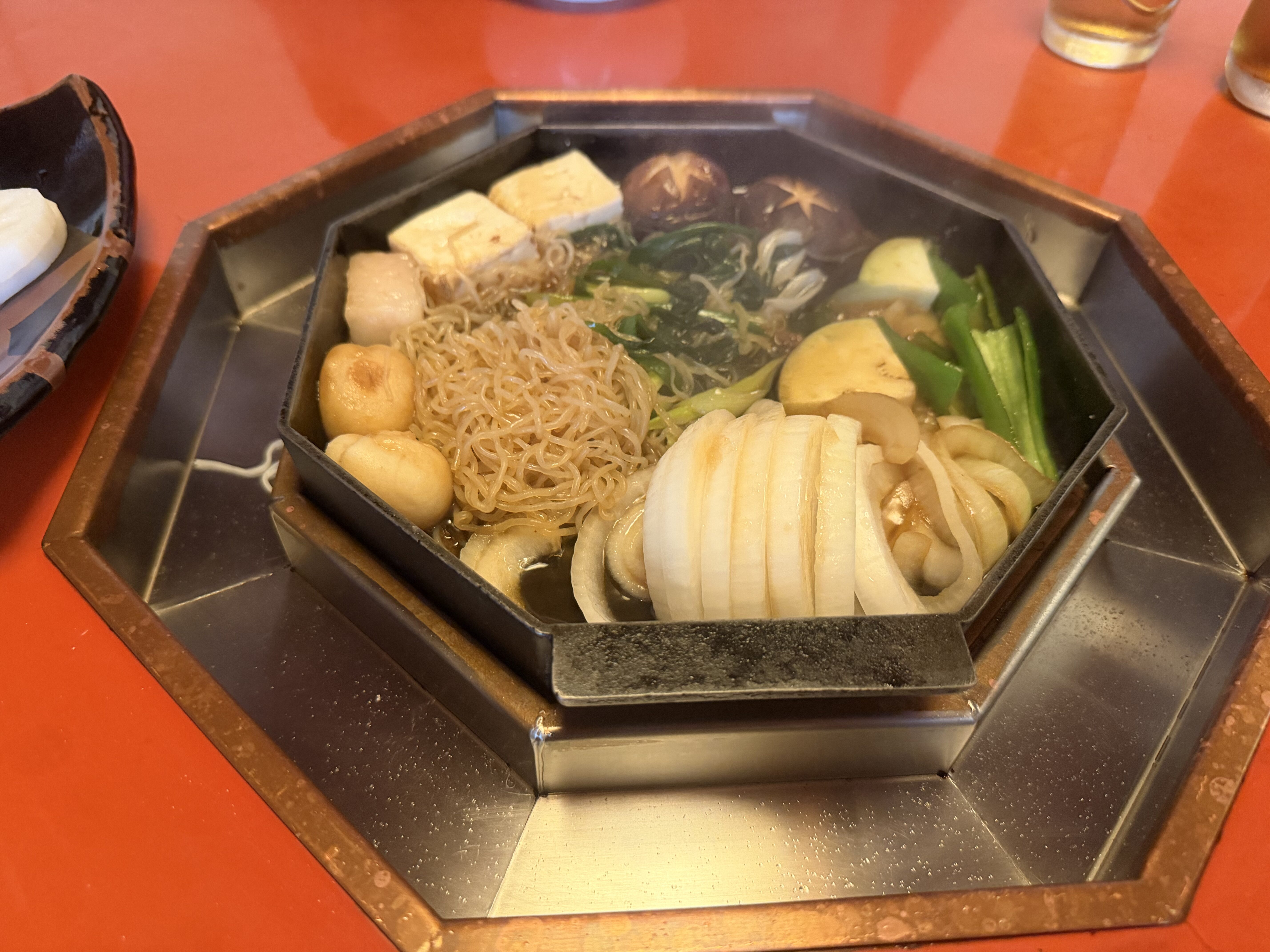 三嶋亭 すき焼き 出来上がり 黒毛和牛